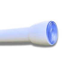 Gardinstang Medium hvid (teleskopstang)