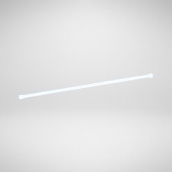 Gardinstang Medium hvid (teleskopstang)