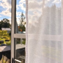 Morning Whisper - transparent tyndt gardin