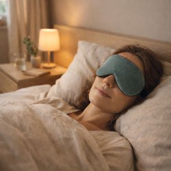 Instant Rest Sovmask � dammig gr�n