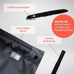 Mrklggningsgardin Instant Night XL