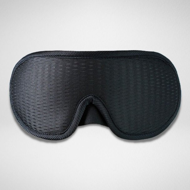 Sovemaskens lysblokerende front