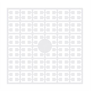 Pixelhobby perler - Hvid (100)