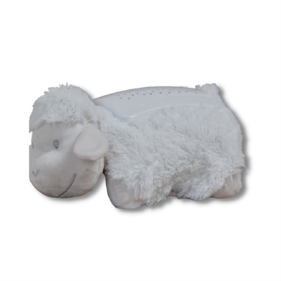 Billede af Natlampe bamse lam med stjernehimmel